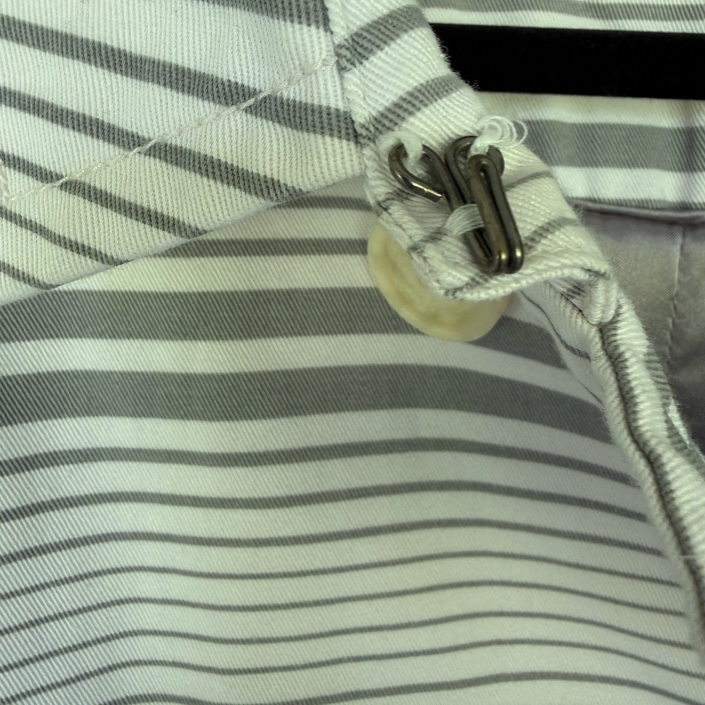 Proenza Schouler Striped Lined Jacket in White and Gray Size M. NWOT COTTON - Picture 7 of 12